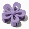 Plum Open Flower Hair Claw