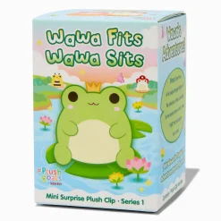 #Plush Goals by Cuddle Barn® Wawa Fits, Wawa Sits Series 1 Mini Surprise Plush Bag Clip - Styles Vary