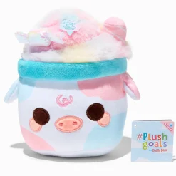 #Plush Goals by Cuddle Barn® 7'' Cotton Candy Mooshake Plush Toy