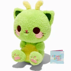 #Plush Goals by Cuddle Barn® 9'' Caterpillar Cat Plush Toy