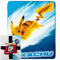 Pokémon™ Pikachu Oversized Silk Touch Sherpa Throw Blanket