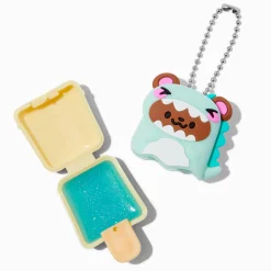 Pucker Pops® Bear in Dino Costume Lip Gloss - Blue Raspberry