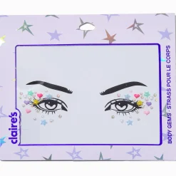 Puffy Heart & Star Eye Gems