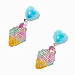 Puffy Ice Cream Drop Earrings