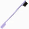 Purple Dual-Ended Edge & Smoothing Hair Brush