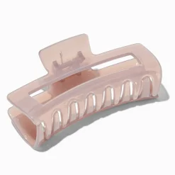Purple Large Rectangular Hair Claw