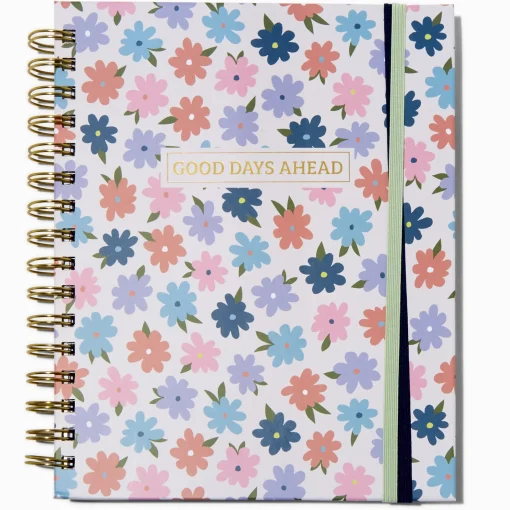 "Good Days Ahead" Floral Weekly Planner