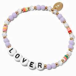 "Lover" Beaded Stretch Bracelet