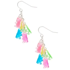 Rainbow Gummy Bears® 1" Drop Earrings