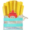 Retro Holographic Fries Lock Diary