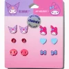 Sanrio® Claire's Exclusive My Melody™ & Kuromi™ Stud Earrings - 6 Pack