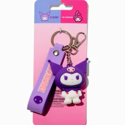 Sanrio® Kuromi™ 3D Wristlet Keychain