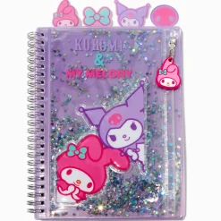 Sanrio® My Melody™ & Kuromi™ Shaker Spiral Notebook
