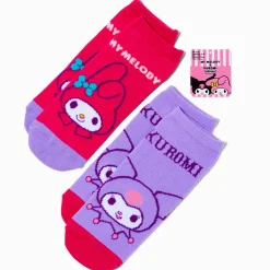 Sanrio® My Melody™ & Kuromi™ No-Show Socks - 2 Pack
