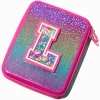 Shaker Initial Makeup Tin - L