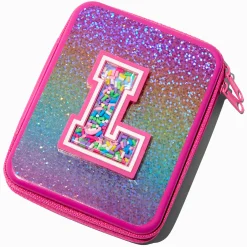 Shaker Initial Makeup Tin - L