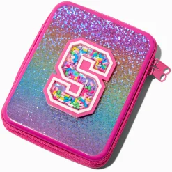 Shaker Initial Makeup Tin - S