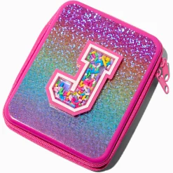 Shaker Initial Makeup Tin - J
