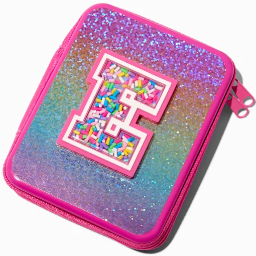 Shaker Initial Makeup Tin - E