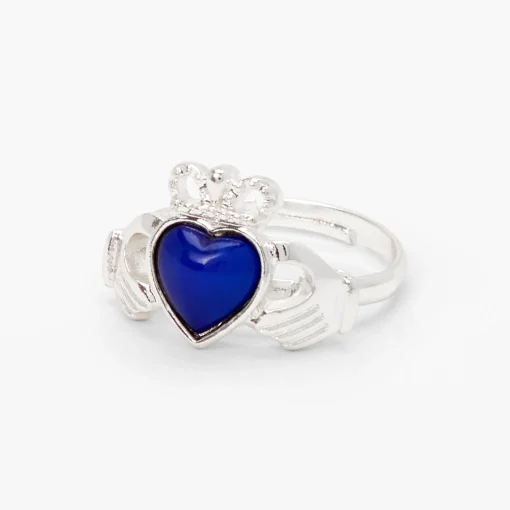 Silver Claddagh Mood Ring