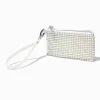 Silver Sequin Wristlet Wallet
