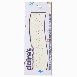 Silver Star Freckle Temporary Tattoos