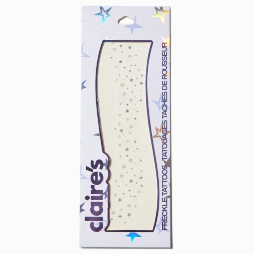 Silver Star Freckle Temporary Tattoos