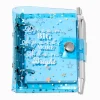 Silver Stars Inspirational Mini Journal Notebook