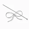 Silver-tone Bow Hair Pin