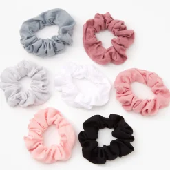 Small Ballet Hair Scrunchies - 7 Pack