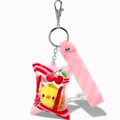 Snack Chick Wristlet Keychain