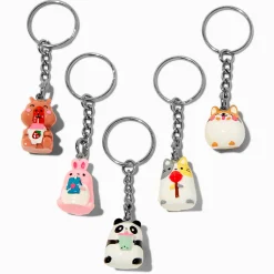 Snacking Critters Best Friends Keychains - 5 Pack