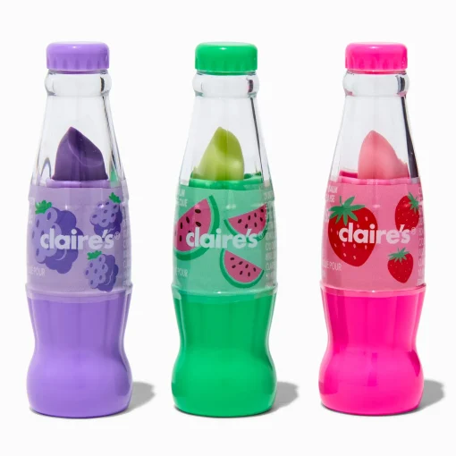 Soda Bottle Lip Balm Set - 3 Pack