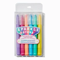 Sparkle Sticks Glitter Gel Twist Crayons - 6 Pack