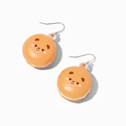 Squish Bear Macaron 1" Drop Earrings