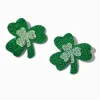 St. Patrick's Day Crystal Shamrock Hair Clips - 2 Pack