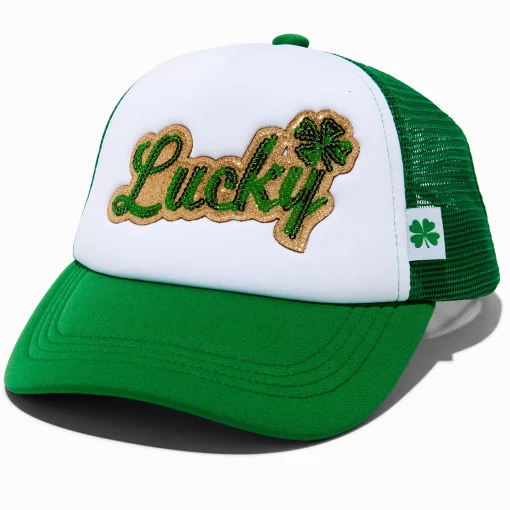 St. Patrick's Day ''Lucky'' Trucker Hat