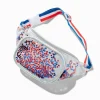 Stars & Stripes Clear Belt Bag
