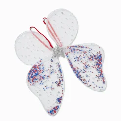 Stars & Stripes Shaker Glitter Wings