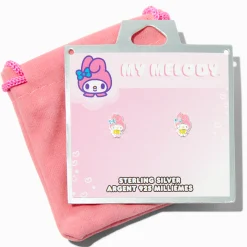 Sterling Silver My Melody™ Enamel Stud Earrings