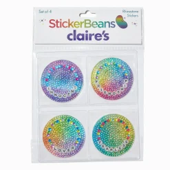 StickerBeans® x Claire's Friendship Bracelet Rhinestone Sticker Set - 4 Pack