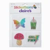 StickerBeans® x Claire's Girl Power Rhinestone Sticker Set - 4 Pack