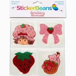 StickerBeans® x Strawberry Shortcake™ Rhinestone Sticker Set - 4 Pack