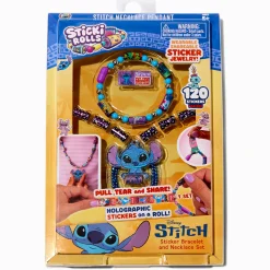 Sticki Rolls™ x Disney Stitch Sticker Bracelet & Necklace Kit - Styles Vary