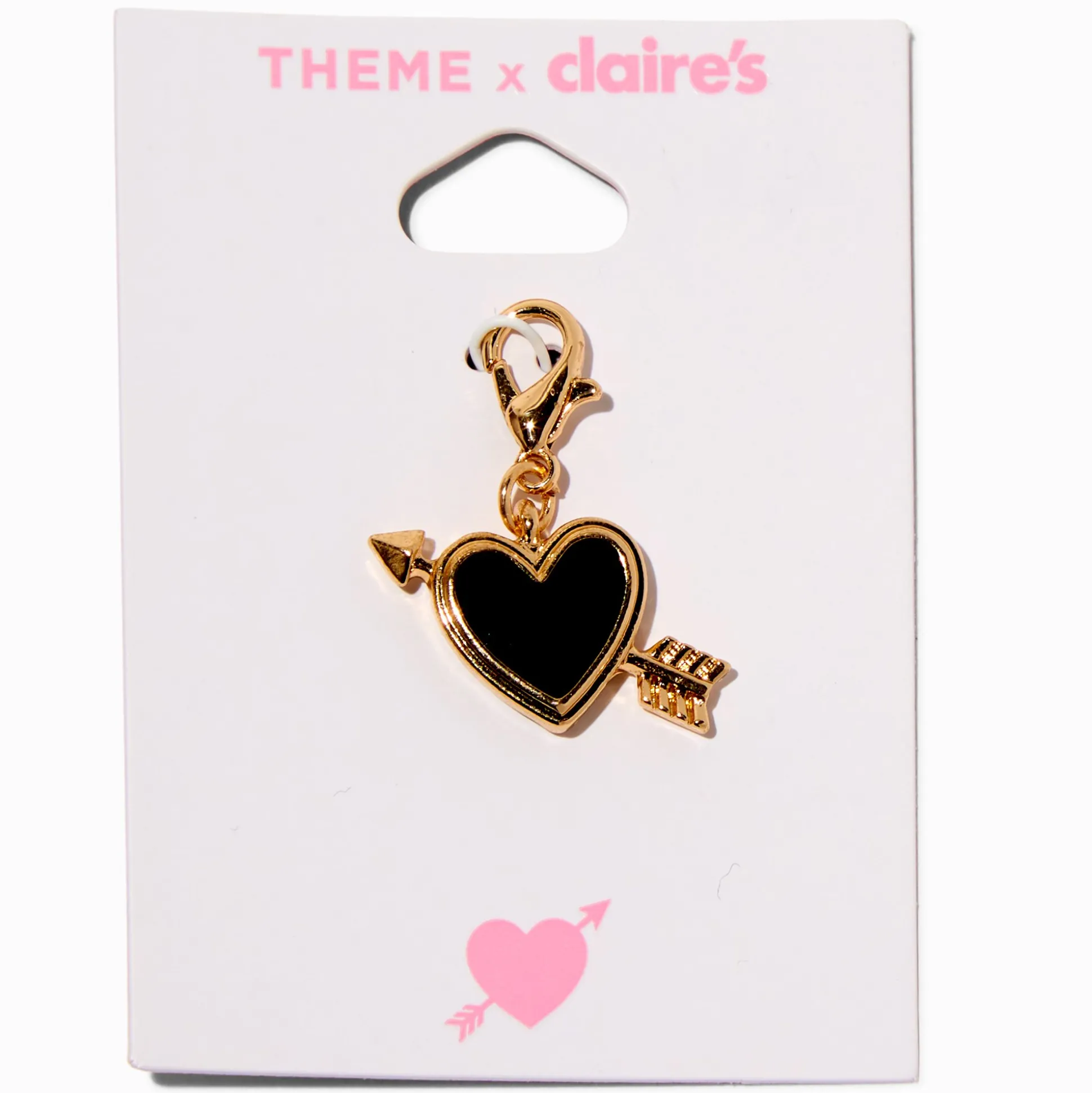 T H E M E x Claire's Black Heart Charm