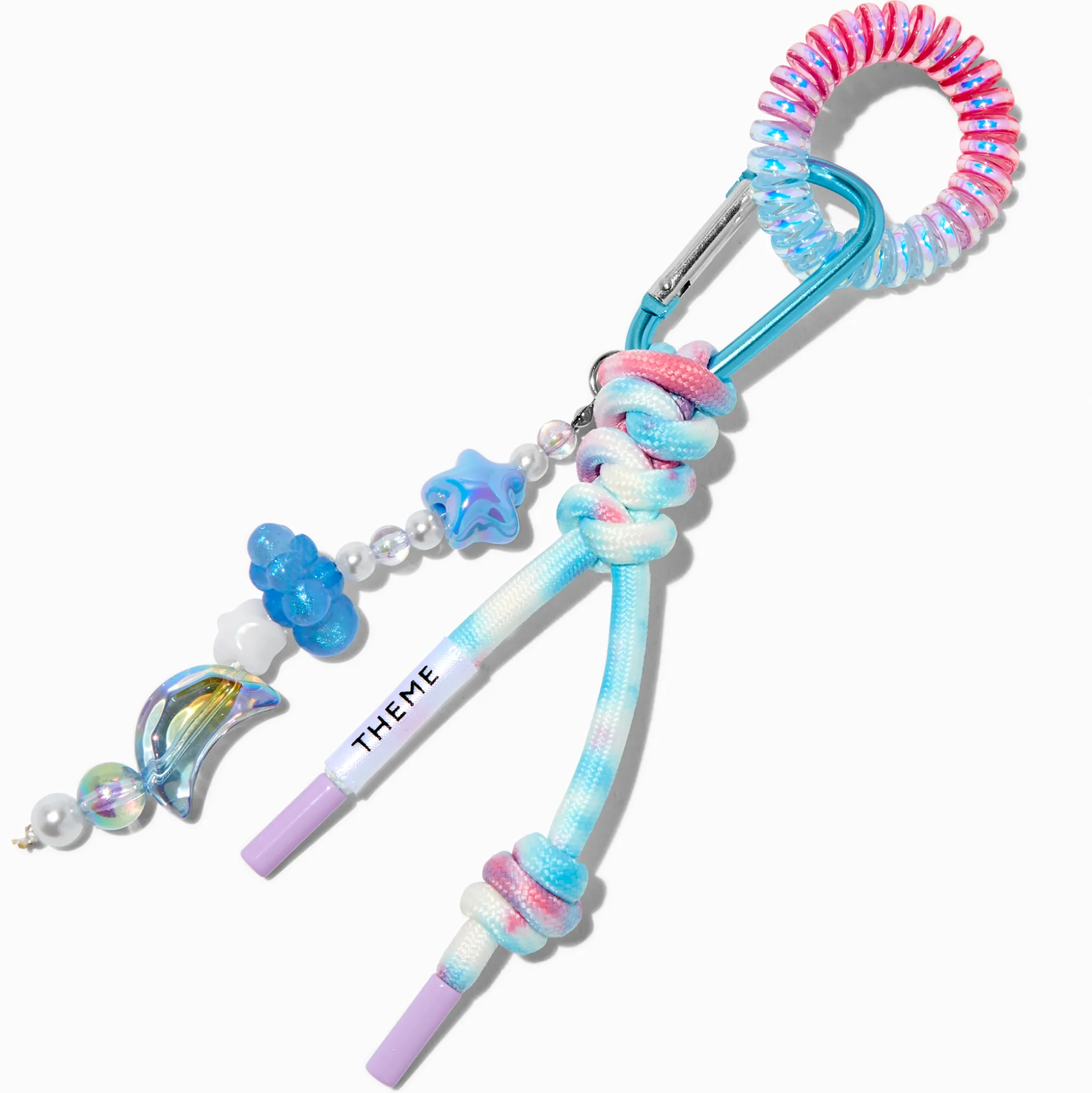 T H E M E x Claire's Blue Celestial Cluster Keychain