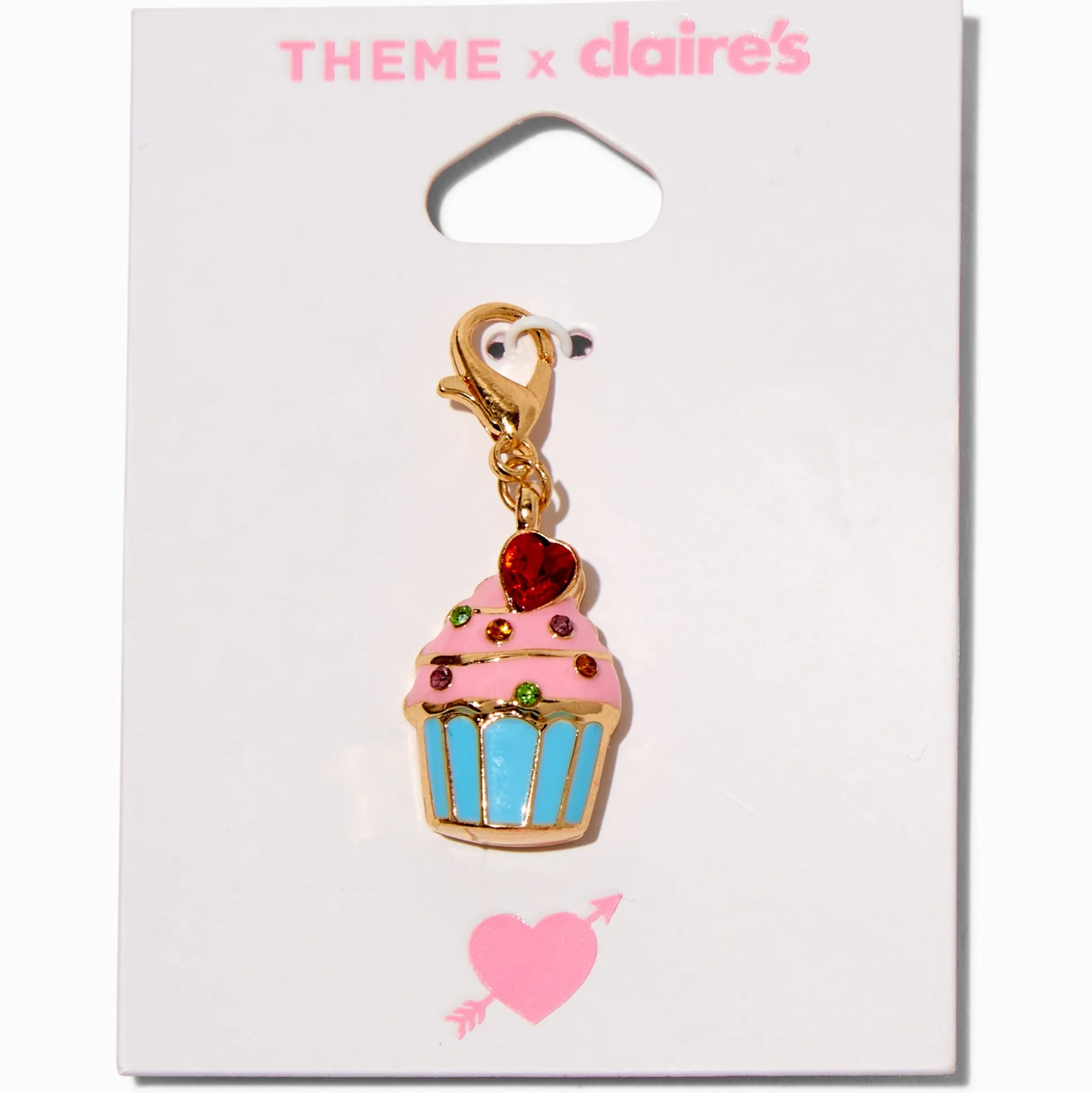 T H E M E x Claire's Gold-tone Cupcake Charm