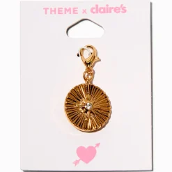 T H E M E x Claire's Gold-tone Medallion Charm