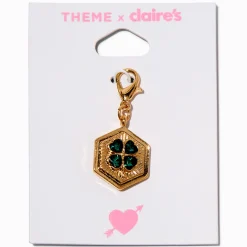 T H E M E x Claire's Green Crystal Lucky Charm