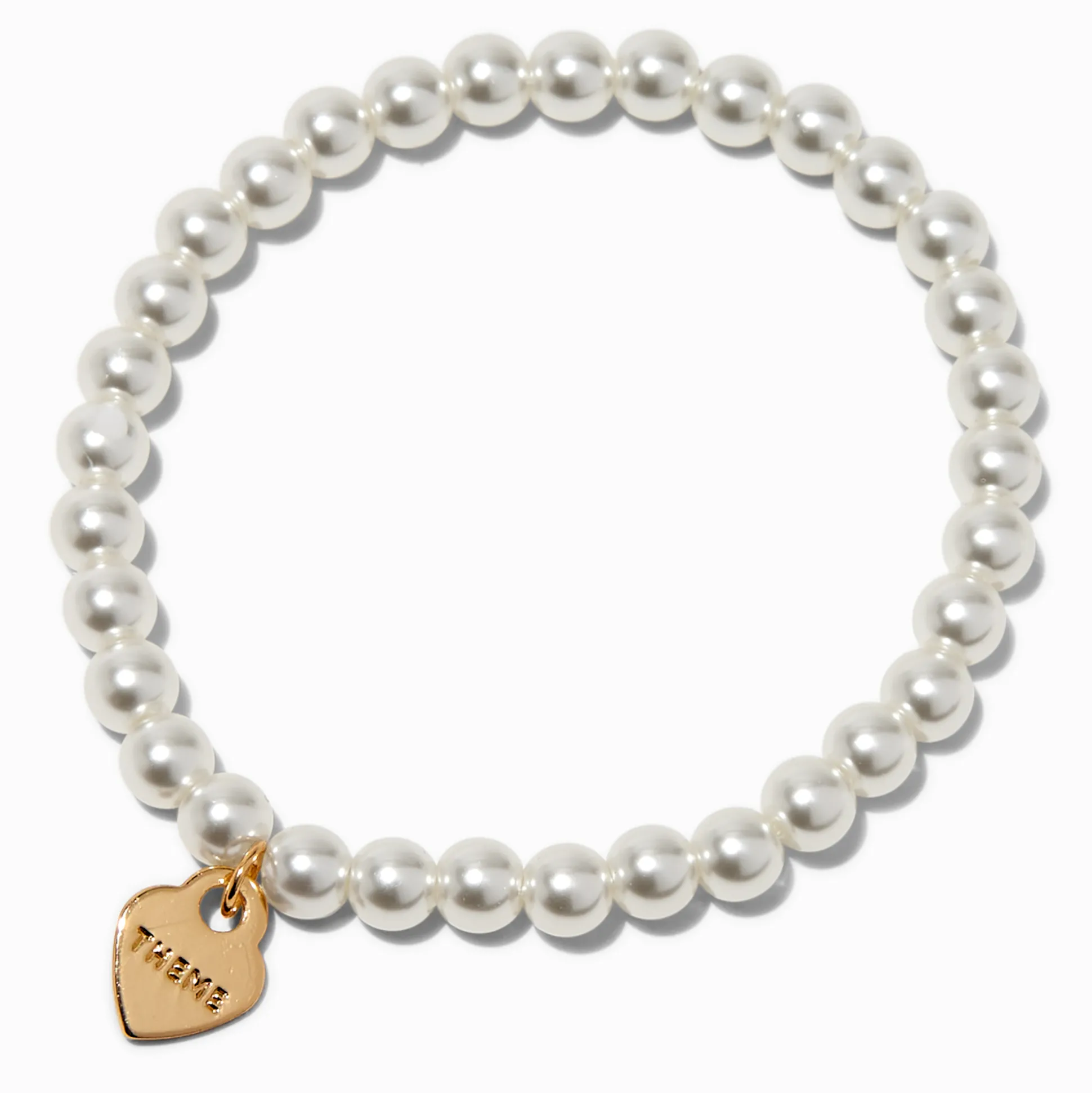 T H E M E x Claire's Pearl Stretch Bracelet